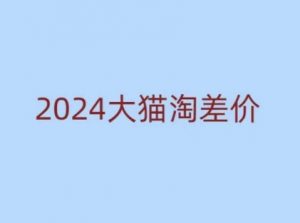 2024版大猫淘差价课程，新手也能学的无货源电商课程-识享社