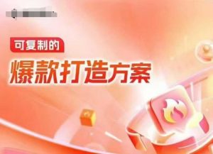 天猫电商爆款运营，可复制的爆款打造方案(线下内训课录音+字幕)-识享社