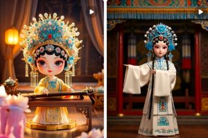 利用AI制做Q版古风娃娃视频，只需三步新手也能做出流量好到爆(附教程+提示...-识享社