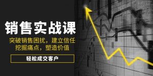 销售实战课,突破销售困扰,建立信任,挖掘痛点,塑造价值,轻松成交客户-识享社