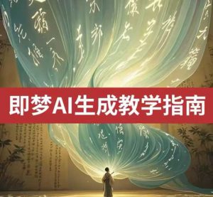 2025即梦ai生成视频教程,一学就会国内免费文字生成视频图片生成视频-识享社