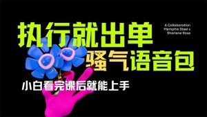 爆火全网的开车导航骚气语音包,只要执行就出单，小白看完课程就能实操...-识享社