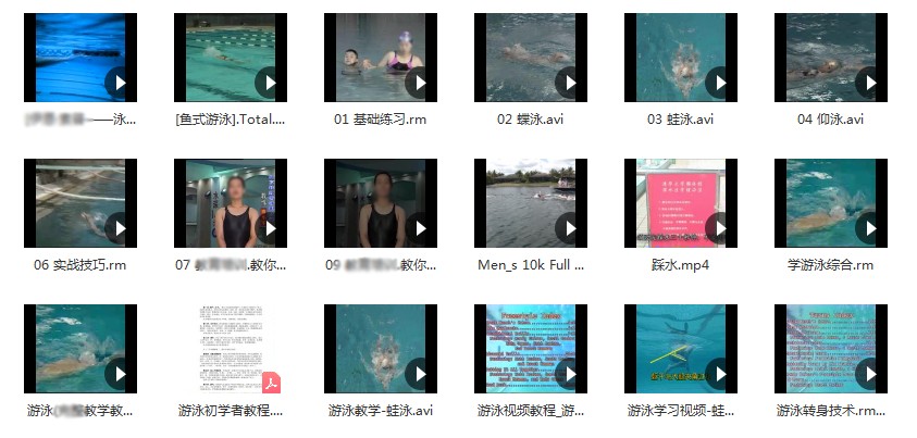 图片[18]-零基础如何自学游泳？四大泳姿全教学视频，包含训练技巧与完整课程教案