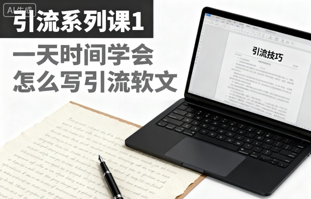 引流系列课1，一天时间学会怎么写引流软文 - 识享社-识享社