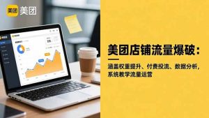 美团店铺流量爆破：涵盖权重提升、付费投流、数据分析，系统教学流量运营-识享社