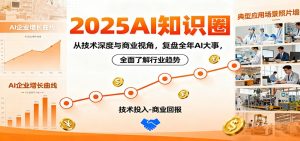 2025AI知识圈，从技术深度与商业视角，复盘全年AI大事，全面了解行业趋势-识享社