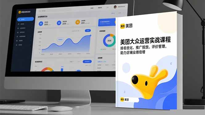 美团大众运营实战课程，排名优化、推广投放、评价管理，助力店铺业绩倍增 - 识享社-识享社