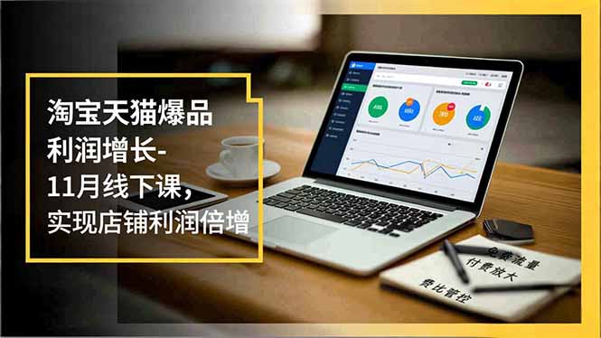 淘宝天猫爆品利润增长-11月线下课，免费流量、付费放大、费比管控，实现店铺利润倍增 - 识享社-识享社