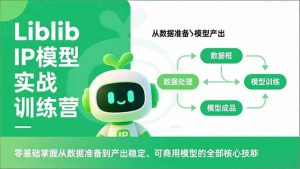 Liblib IP模型实战训练营，零基础掌握从数据准备到产出稳定、可商用模型的全部核心技能-识享社