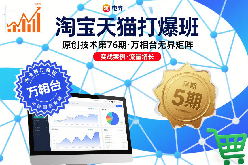 淘宝天猫打爆班原创技术第76期，万相台无界矩阵-识享社