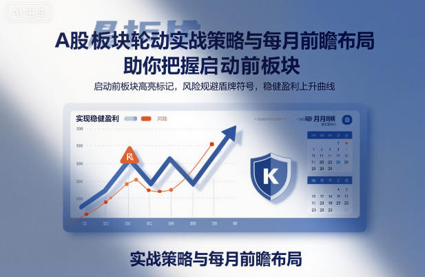 A股板块轮动实战策略与每月前瞻布局，助你把握启动前板块，规避风险，实现稳健盈利 - 识享社-识享社