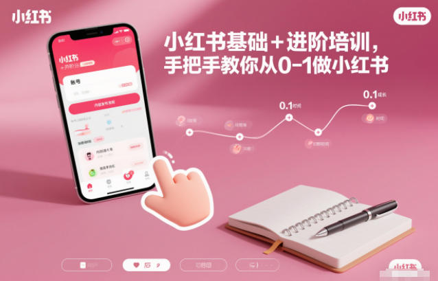 小红书基础+进阶培训，手把手教你从0-1做小红书 - 识享社-识享社