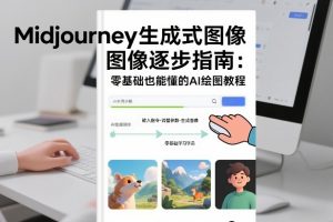 Midjourney生成式图像逐步指南：零基础也能懂的AI绘图教程-识享社