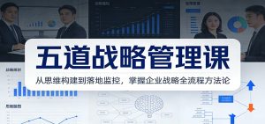 五道战略管理课：从思维构建到落地监控，掌握企业战略全流程方法论-识享社