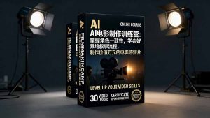 AI电影制作训练营:掌握角色一致性,学会好莱坞叙事流程,制作价值万元的电影感短片-识享社