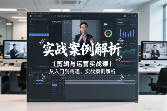剪辑与运营实战课，从入门到精通，实战案例解析(更新2026) - 识享社-识享社