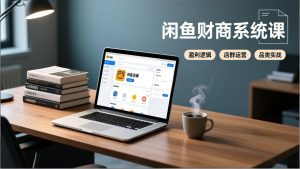 闲鱼财商系统课:从盈利逻辑、店群运营到品类实战,实现稳定月入过万-识享社