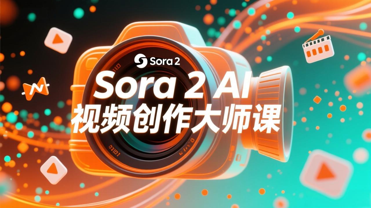 如何利用Sora 2创建流行AI人工智能视频大师班教程：掌握创作全流程，产出百万播放内容 - 识享社-识享社