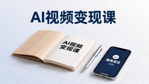 AI视频变现课，学完即可创作短片、接商单，实现副业增收，单项目报价可达千元-识享社