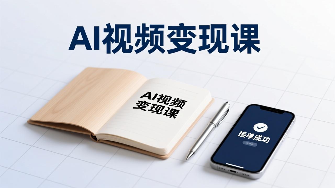 AI视频变现课，学完即可创作短片、接商单，实现副业增收，单项目报价可达千元 - 识享社-识享社