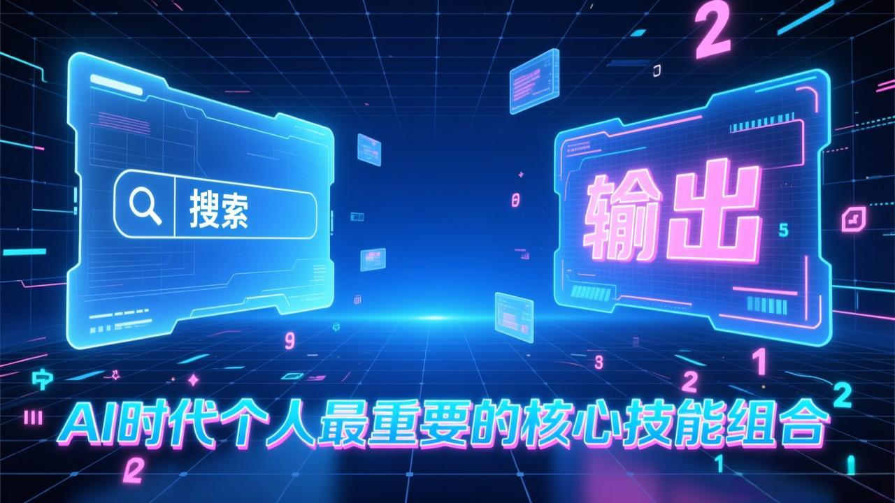 付费文章：AI时代个人最重要的核心技能组合：“输出能力”和“搜索能力” - 识享社-识享社