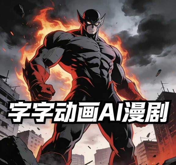 字字动画AI漫剧2026年第1期系统课程，小白看完就能学会实操的漫剧课，单人月收1-3W-识享社