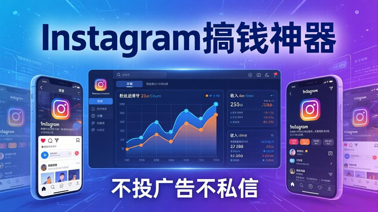 Instagram搞钱神器：月涨6万粉+月入5万刀，不投广告不私信，靠算法+低价产品 - 识享社-识享社