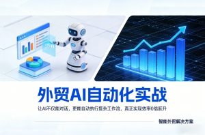 外贸AI自动化实战，让AI不仅能对话，更能自动执行复杂工作流，真正实现效率10倍跃升-识享社