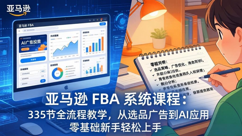 亚马逊 FBA 系统课程(更新26年3月-识享社