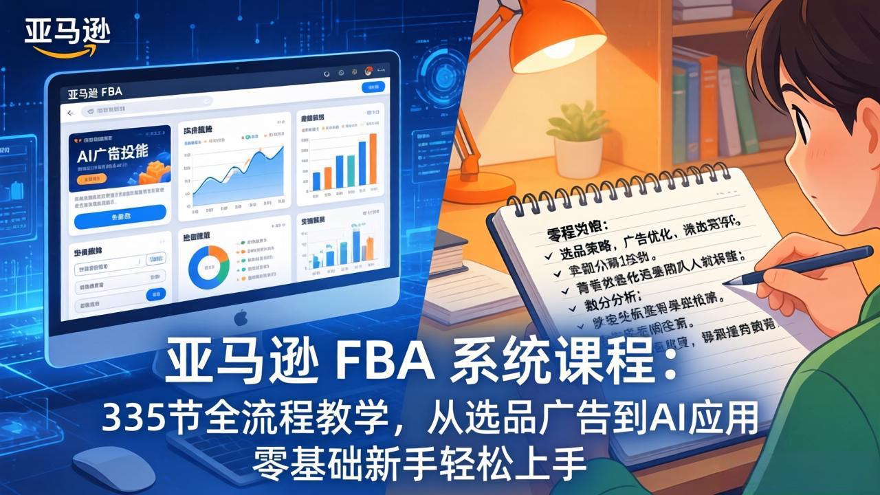 亚马逊 FBA 系统课程(更新26年3月 - 识享社-识享社