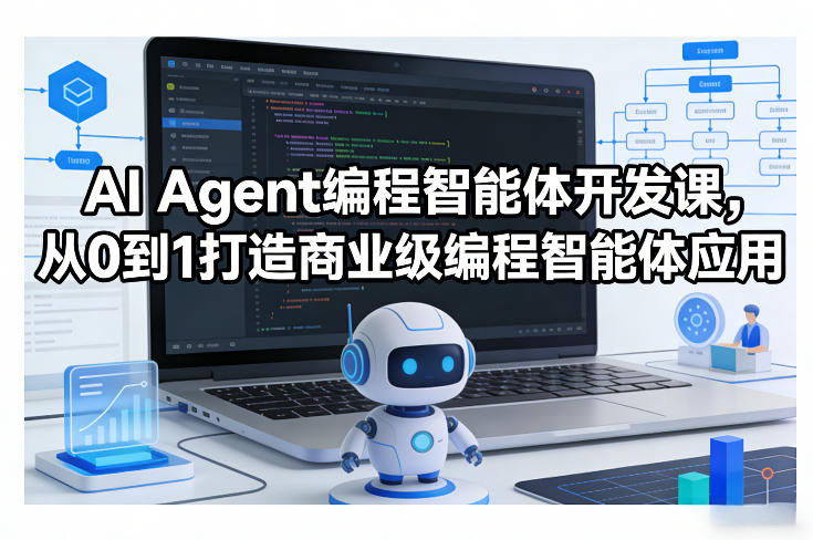 AI Agent编程智能体开发课，从0到1打造商业级编程智能体应用 - 识享社-识享社