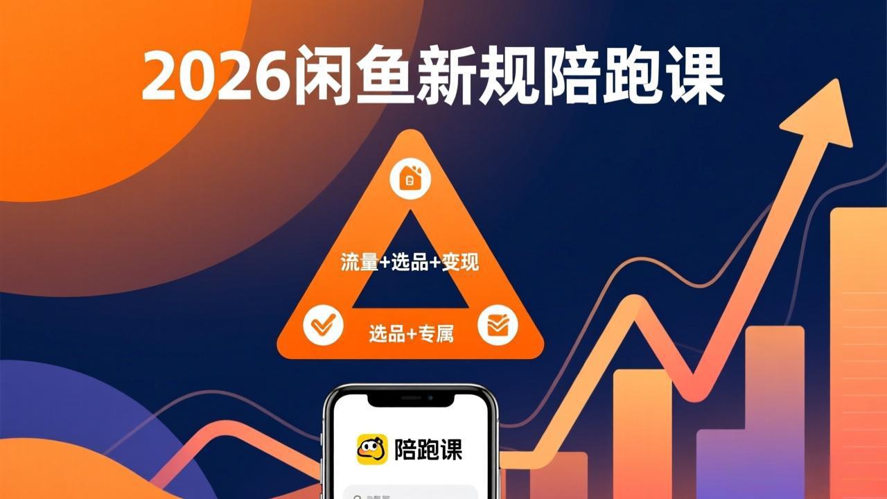 2026闲鱼高阶陪跑课全新上线，带你吃透新规玩转选品流量，从零搭建稳定变现盈利体系 - 识享社-识享社