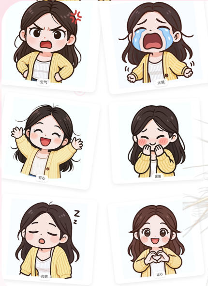 一张照片秒变多种表情包,三步就能拥有专属表情包库,零门槛玩转社交新玩法【文档】