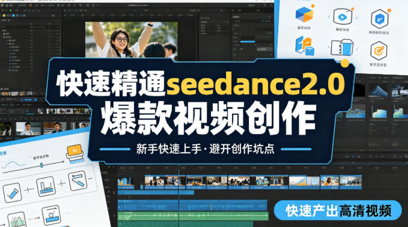 快速精通seedance2.0爆款视频创作,快速产出高清视频,避开大量创作坑点,新手也能快速上手 - 识享社-识享社