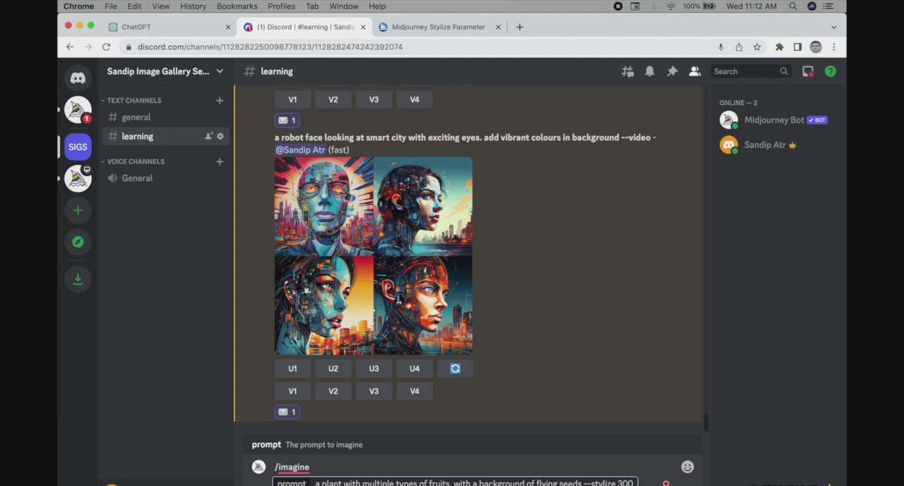 图片[2]-ChatGPT4 和 MidJourney AI 绘画聊天革命性指南教程-33节视频课-中英字幕 - 识享社-识享社