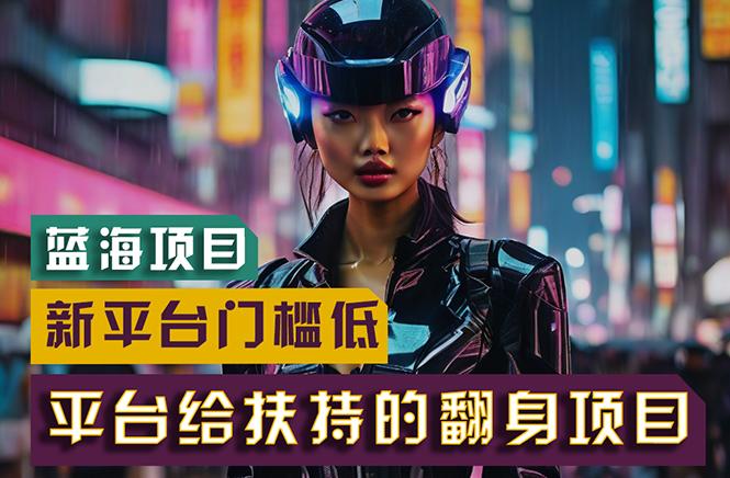 【蓝海项目】新平台无脑搬运，翻身项目 门槛低 小白也能轻松上手 日入500+ - 识享社-识享社