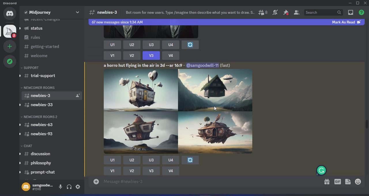 图片[3]-Midjourney AI：从零基础到高级版的大师班教程-34节课-中英字幕 - 识享社-识享社