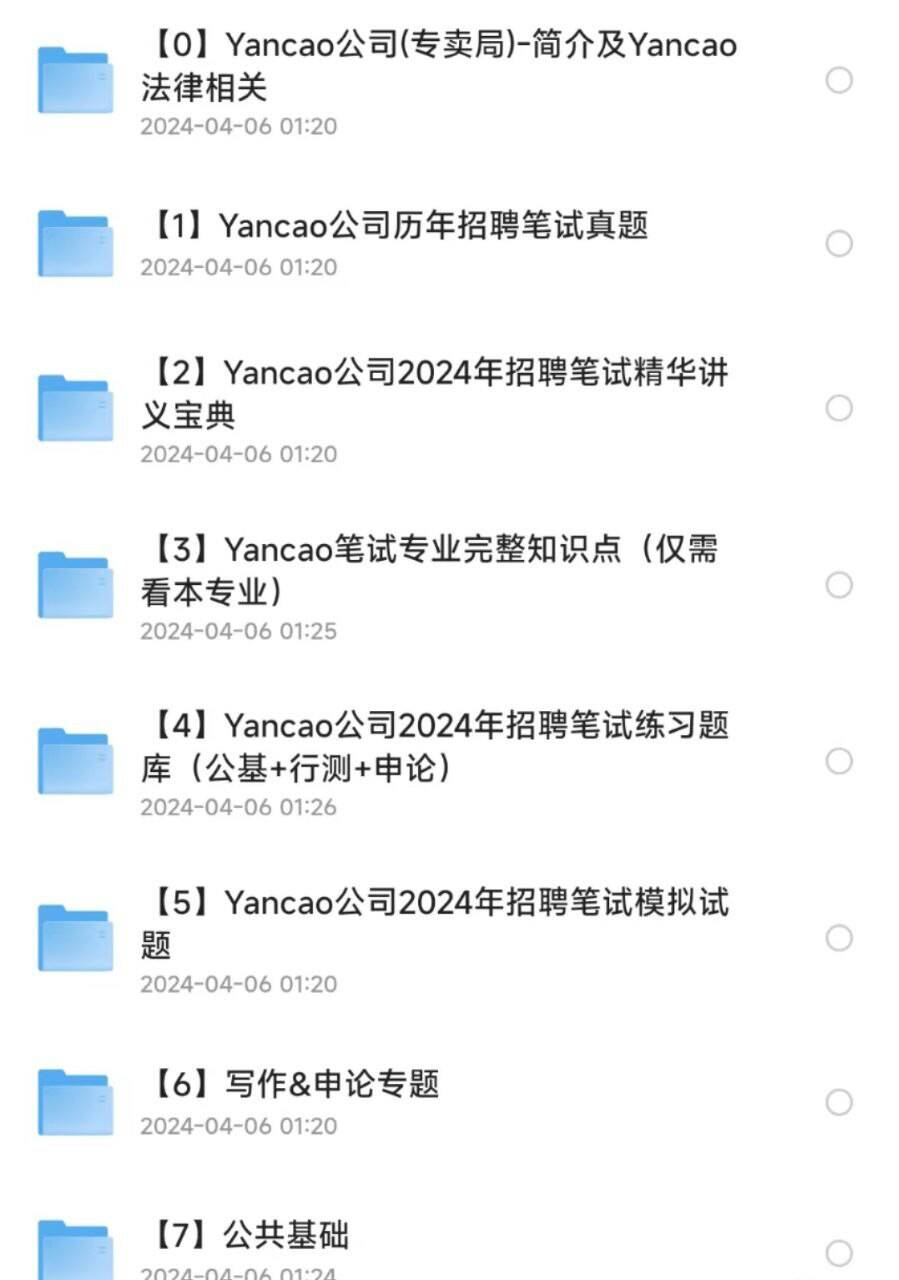 烟草事业单位历年真题资料包-识享社