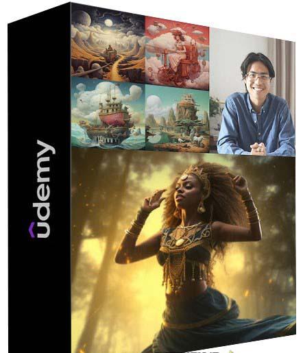 MidjourneyAI绘画艺术生成的大师级写作提示指南教程-8节视频课-中英字幕 - 识享社-识享社