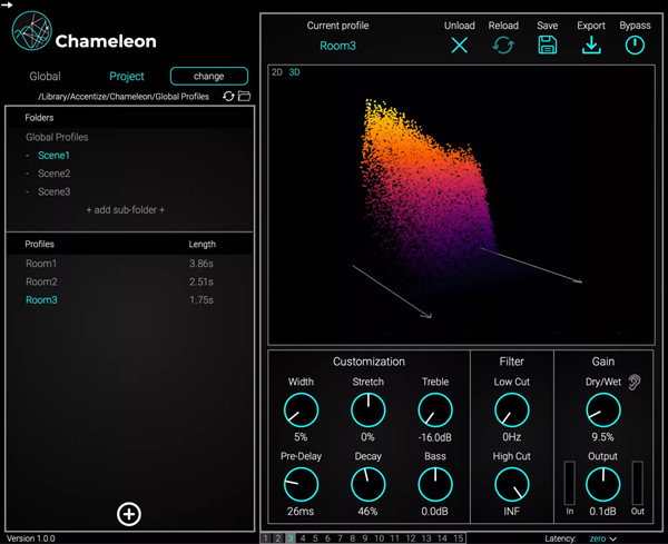 Accentize Chameleon(智能音频插件) v2.1.1 免费版 - 识享社-识享社