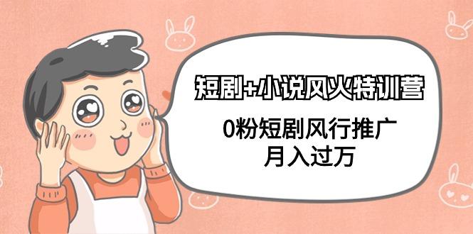 (9374期)短剧+小说风火特训营，0粉短剧风行推广，月入过万(102节课) - 识享社-识享社