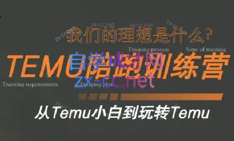 苗苗·拼多多跨境（temu）课程-识享社