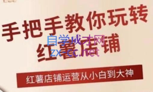 海燕老师·2024手把手教你玩转红薯店铺 - 识享社-识享社