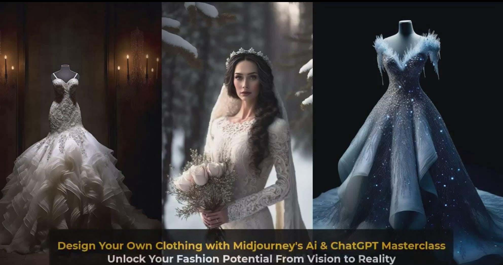图片[7]-利用 Midjourneys Ai 人工智能设计自己的服装AI大师班-10节课-中英字幕 - 识享社-识享社