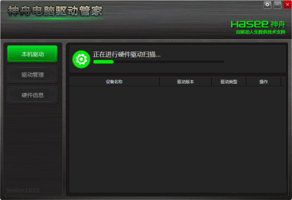 神舟电脑驱动管家 v1.0 官方免费版-识享社