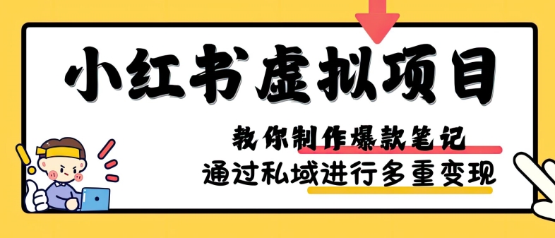 小红书虚拟项目实战，爆款笔记制作，矩阵放大玩法分享 - 识享社-识享社