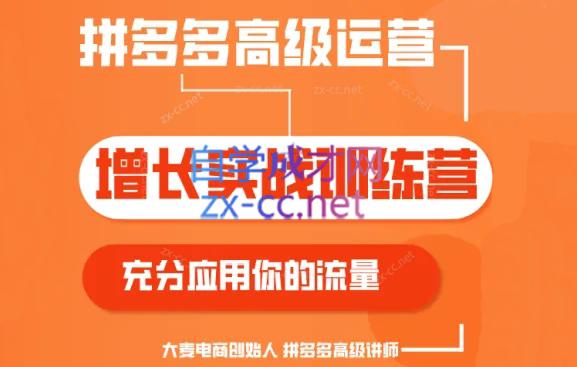 大麦老师·拼多多单品爆款打造课程(更新6月)-识享社