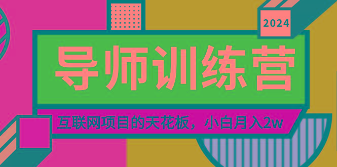 《导师训练营》精准粉丝引流的天花板，小白月入2w - 识享社-识享社