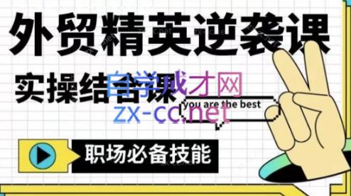 大表姐·外贸精英逆袭-实操综合课-识享社