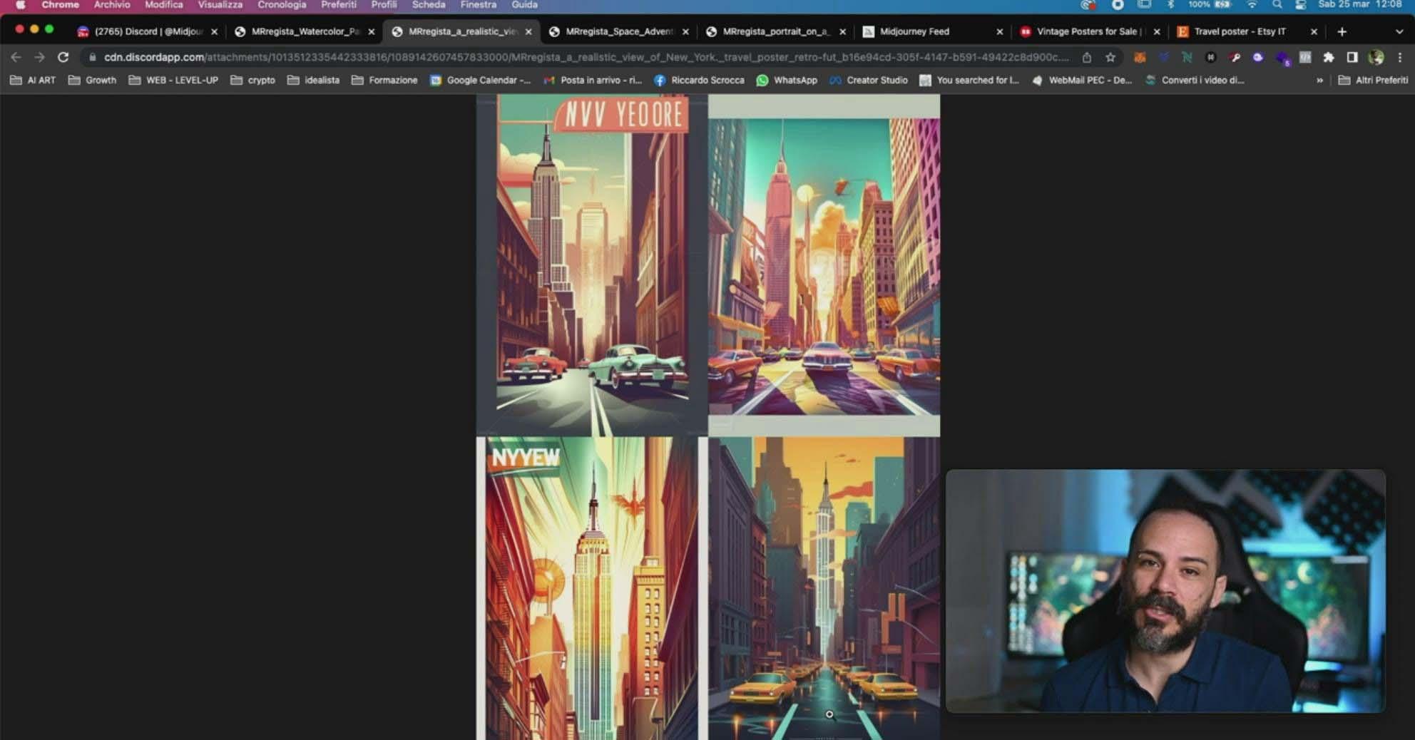 图片[10]-Midjourney AI人工智能创建和销售令人惊叹的海报教程-10节课-中英字幕 - 识享社-识享社